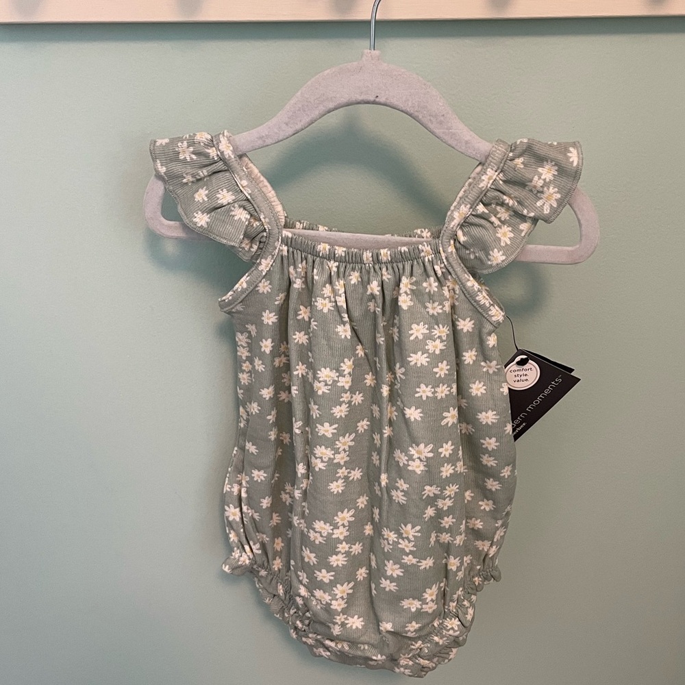 Modern Moments Floral Romper